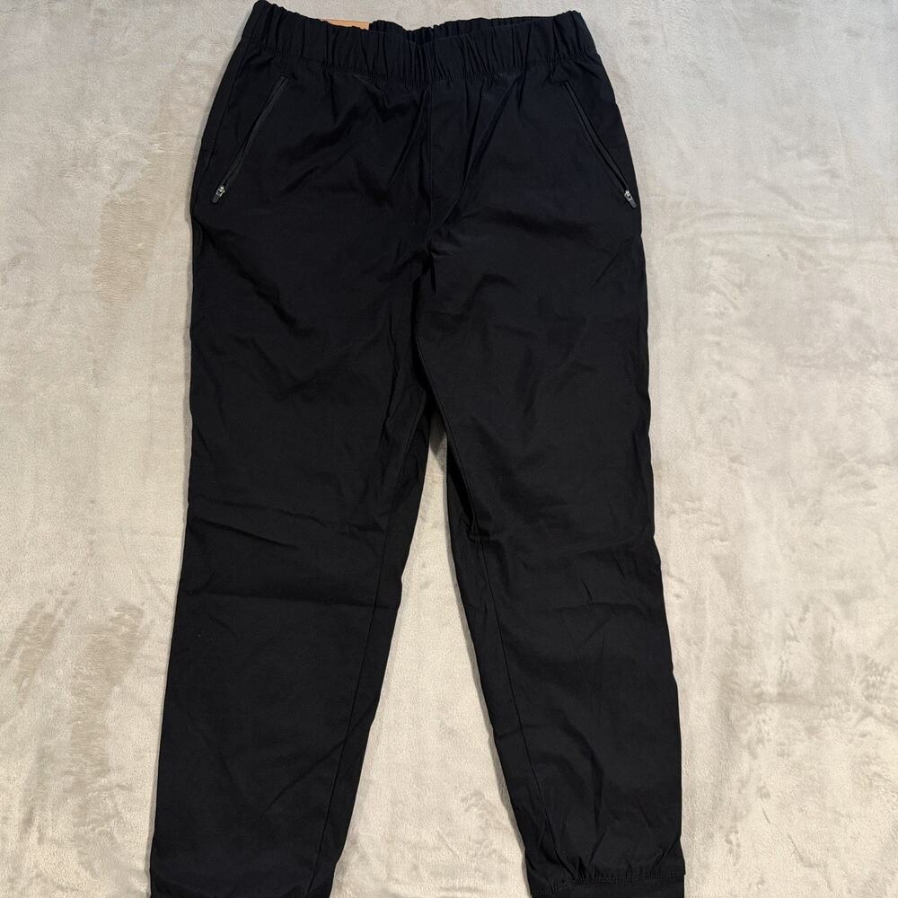 Eddie Bauer Women's Rainier Fleece Lined Jogger Pant Size 10 -Black-Brand New